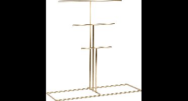 Skye Decor, Sieradenstandaard organizer, TK-006, Metaal, Goud, 40 x 15 x 41 cm