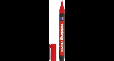 Edding 370 Permanent Marker Rood