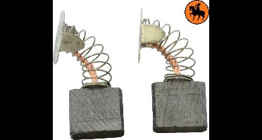 Koolborstelset voor Makita Mini Slijper  9049SKD2 - 7x18x16mm