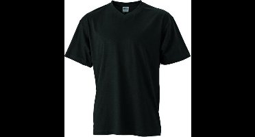 James and Nicholson Heren V Hals Tee (Zwart)