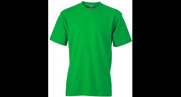 James and Nicholson - Unisex Medium T-Shirt met Ronde Hals (Groen)