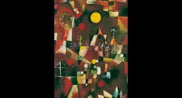 Kunstdruk Paul Klee - Der Vollmond 60x80cm