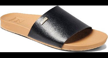 Reef Cushion Scout Dames Slippers - Black/Natural - Maat 36