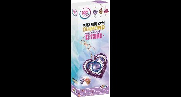 Diamond painting - Maak je eigen sleutelhanger - Diamond paint - sleutelhanger - Cupcake, hart of uil