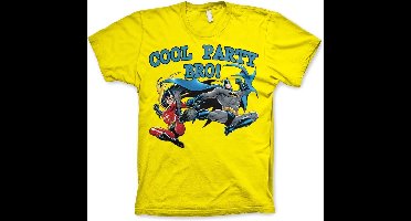 Batman Cool Party Bro! T-shirt geel