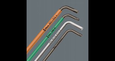 Wera Inbussleutel 4,5mm Chroom - 75mm