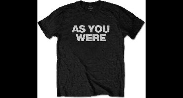 Liam Gallagher - As You Were Heren T-shirt - L - Zwart