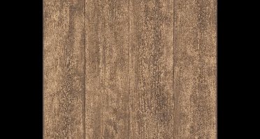 HOUTEN PLANKEN BEHANG | industrieel - Bruin - A.S. Création Elements 2