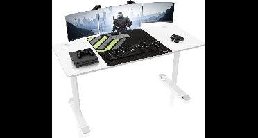Bureau, klein computerbureau, bureau voor werkkamer, slaapkamer