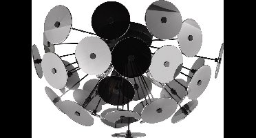 LED Hanglamp - Torna Discon - E14 Fitting - 3-lichts - Rond - Mat Zwart - Metaal
