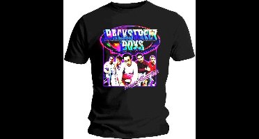 Backstreet Boys - Larger Than Life Heren T-shirt - S - Zwart