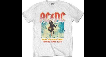 AC/DC - Blow Up Your Video Heren T-shirt - S - Wit