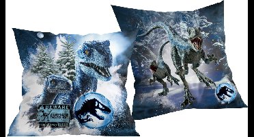 Jurassic World Sierkussen Beware - 40 x 40 cm - Polyester