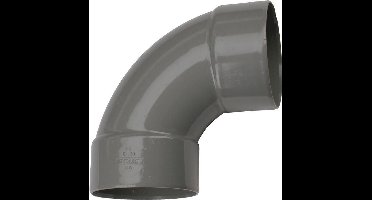 Wavin PVC lijm bocht 45° 90mm mof/mof