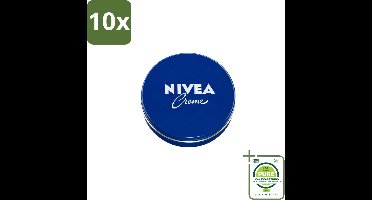 10 x Nivea – Crème – 150 ml - Grootverpakking - Vaatwasstrips - Nivea Crème - Hydraat - Uitdroging - Huid Verzorging - Crème Voor Gezicht