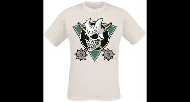 Slaughter To Prevail Mask Hockey Heren T-shirt - natuur - 4XL