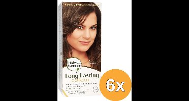 6x Hairwonder Long Lasting Colour 6 Dark Blond (100 ml)