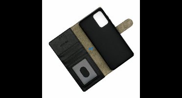 GREEN ON Book Case For Galaxy A22 4G - Zwart