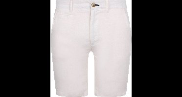 Steppin' Out Milwau Short Linen Off White - Maat S - Heren - Korte broek