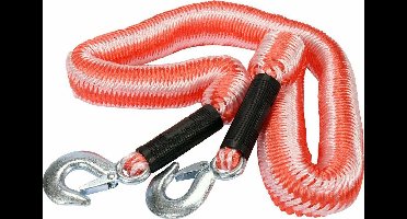 Vorel Serie - Elastisch Sleepkabel - 3,5T - Met Haak