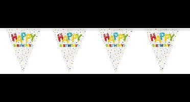 Haza Original Vlaggenlijn Happy Balloon Birthday 3.65 Meter