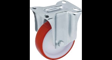 Wurth - Transportwiel met stijve houder met PA-kern - Meubeltransportwiel met vaste houder x 1 st - 220 kg