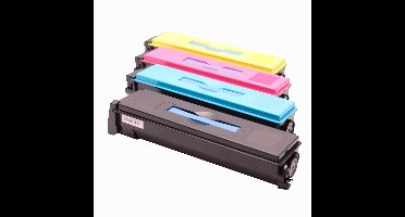 Set 4x ABC huismerk toner geschikt voor Kyocera TK-560 voor Kyocera Ecosys P6030cdn FS-C5300DN FS-C5350DN P 6030cdn FS C5300DN FS C5350DN FSC5300DN FSC5350DN TK560 TK-560K TK-560C TK-560M TK-560Y