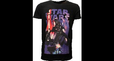 Star Wars Vintage Poster Darth Vader T-Shirt - Officiële Merchandise - XXL