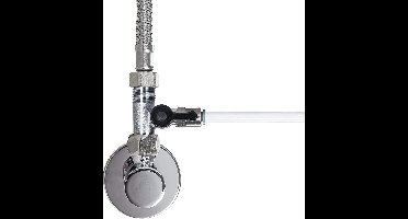 Afsluitkraan adapter voor waterfilters en koelkasten 9,5 mm