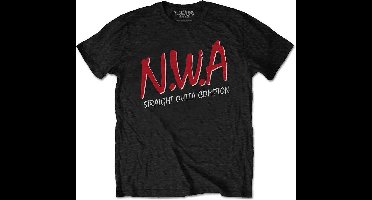 N.W.A - Straight Outta Compton Heren T-shirt - XL - Zwart