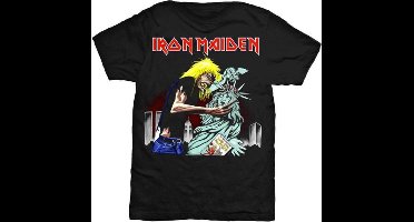 Iron Maiden Heren Tshirt -XL- New York Zwart
