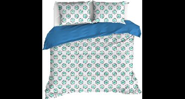 De Witte Lietaer Dekbedovertrek Holly, Dragon Fly - 200 x 200/220 - Katoen Percal