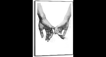 Schilderij Liefde - 70 x 50 - Hout - REINDERS