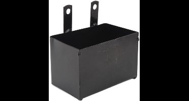 KARZO - Batterijkoffer, Stevige Metalen Motoraccu's Draagkoffer Opbergdoos voor Tot ATV-motorcrossmotor, 4,6 X 3 X 2,8 Inch Accudoos Opbergkoffer