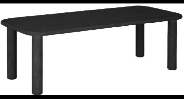 DTP home Scala Clio eettafel rechthoekig Mortex Pepper - 230 x 100 x 76 cm