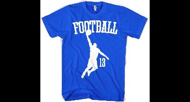 Hybris Footbasket T-shirt blauw