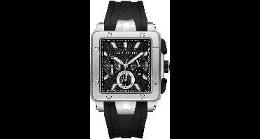 Cerruti 1881 CIWGQ0084901 - Horloge - Siliconen - Zwart - 53 mm