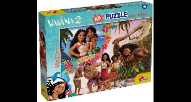 Lisciani - Vaiana 2 - Double face - Puzzel - 48 stukjes