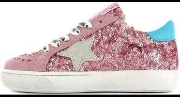 Shoesme Vulcanised Meisjes Sneakers - Roze - Maat 37