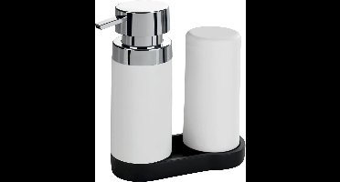 Wenko Zeeppompje met afwasmiddeldispenser wit