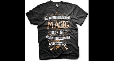 Harry Potter Magic T-shirt zwart S - Katoen - Fan merch, Film, Hogwarts