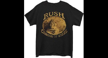 Rush - Caress Of Steel Heren T-shirt - L - Zwart