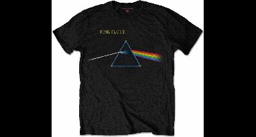 Pink Floyd - Dark Side Of The Moon Flipped Heren T-shirt - XL - Zwart