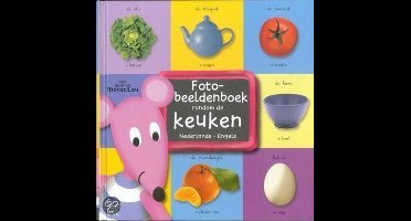 Simply for kids Fotobeeldenboek rondom de keuken nederlands-engels