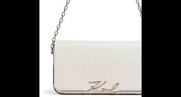 KARL LAGERFELD KSIGNATURE SHOULDER POUCH Wit N/A EU