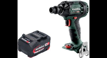 Metabo SSW 18 LTX 300 BL accu-slagmoersleutel 18 V 300 Nm 1/2" borstelloos + 1x accu 4,0 Ah - zonder oplader