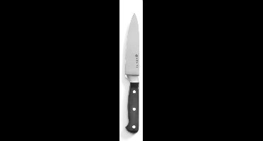 HENDI Koksmes 285 mm met 150 mm lemmet en zwart POM-heft voor snijden