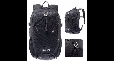 Hi-Tec Stray 20L Rugzak - Zwart, Sportief & Praktisch