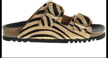 Scholl Noelle Print Led Slippers - Dames - Beige - Maat 36