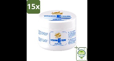 15 x Goldline - Bodycrème - Vitamine-E & Aloë Vera - Normale Huid - Hydraterend - 250 ml - Grootverpakking - Vaatwasstrips - Bodycrème - Vitamine E - Aloë Vera - Hydraterende Crème - Huid Verzorging
